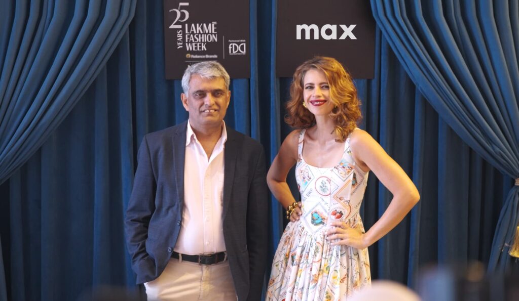 मैक्स फ़ैशन ने लैक्मे फ़ैशन वीक में शानदार शुरुआत की, कल्कि केकलाँ रनवे पर छा गईं