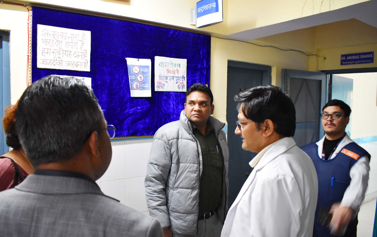 चिकित्सा स्वास्थ्य और सिंचाई सचिव आर राजेश कुमार ने किया जिला अस्पताल का निरीक्षण