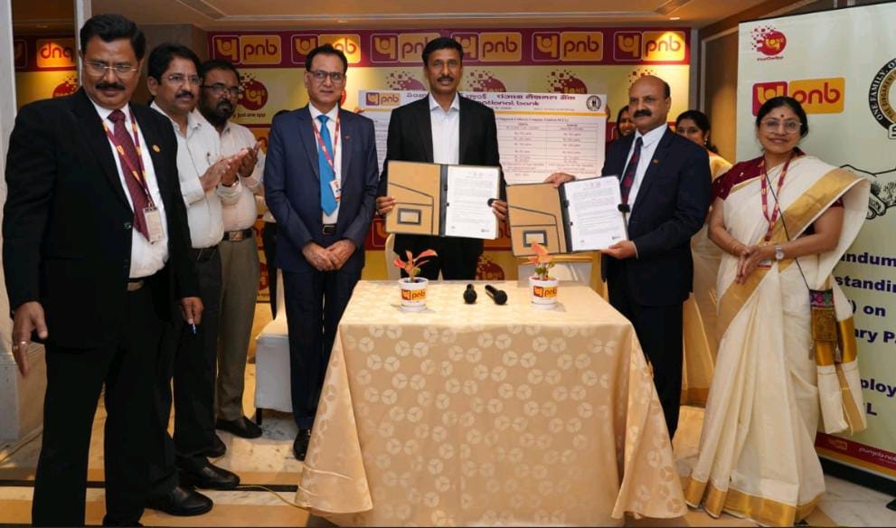 पीएनबी ने 1.25 करोड़ रूपये की दुर्घटना बीमा योजना के लिए एससीसीएल से किया करार