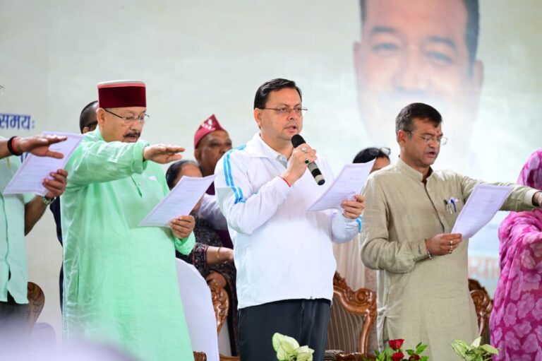 उत्तराखण्ड मुख्यमंत्री पुष्कर सिंह धामी ने किया स्वच्छ उत्सव-2025 कार्यक्रम का शुभारंभ