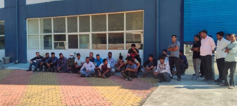 सीटू से सम्बद्ध उत्तराखण्ड जल विधुत निगम में श्रमिक़ो क़ो बोनस कि मांग क़ो लेकर श्रमिक आंदोलन पर