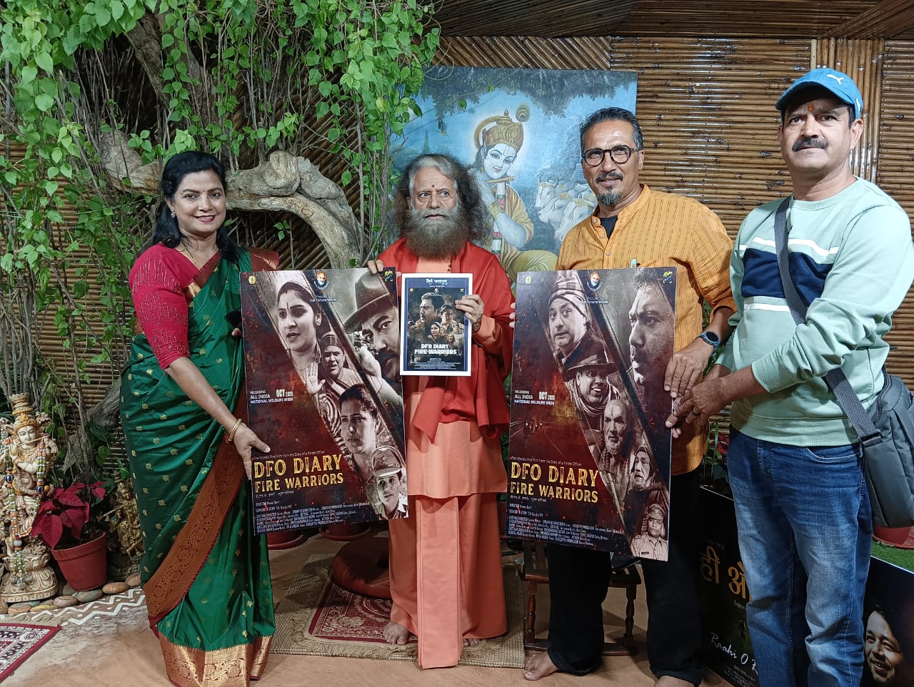 ‘डीएफओ डायरी फाॅरेस्ट वाॅरियर्स’ 2024 का बिन्सर के जंगल की आग बुझाते हुए षहीद योद्धाओं से प्रेरित एक एपिसोडिक हिंदी फिल्म
