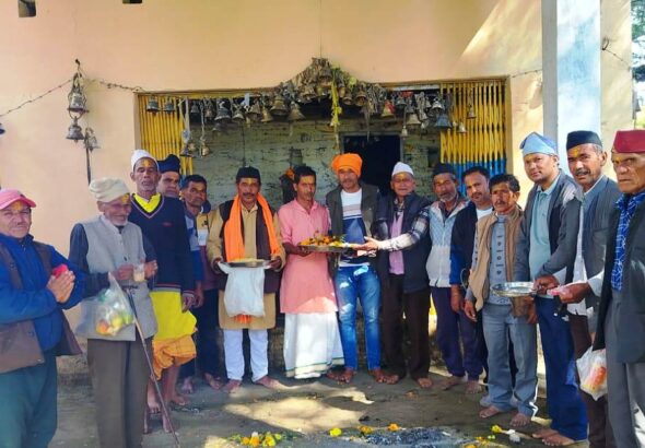 कार्तिक पूर्णिमा पर सिद्धपीठ बोधा नाग मंदिर के कपाट शीतकाल के लिए हुए बंद