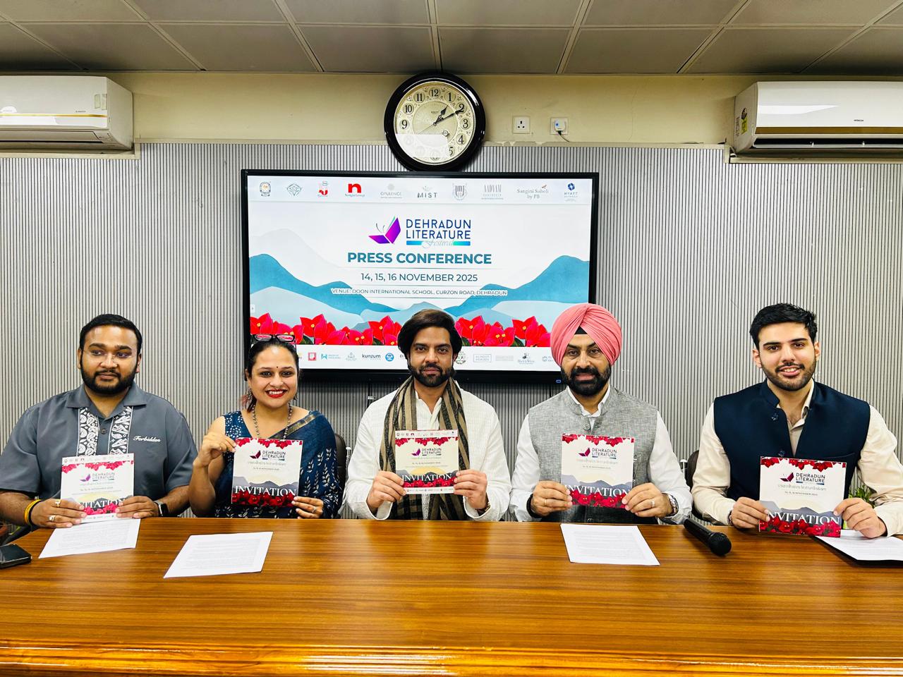 देहरादून में फिर गूंजेगा साहित्य और संगीत का संगम – 14 से 16 नवंबर तक डीडीएलएफ 2025