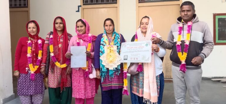 पंचायत प्रतिनिधियों का शपथ ग्रहण समारोह हुआ सम्पन्न