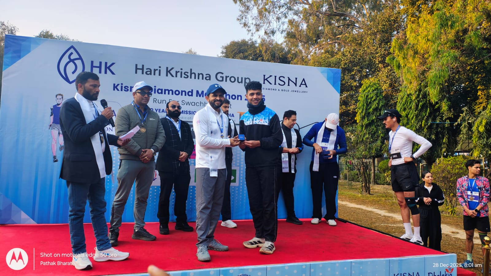 किसना डायमंड मैराथन ने एक नया राष्ट्रीय कीर्तिमान स्थापित, गिनीज वर्ल्ड रिकॉर्ड (Guinness World Record) के लिए पंजीकृत