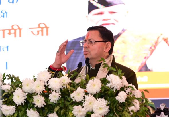 जमरानी बांध सिंचाई एवं पेयजल आपूर्ति के क्षेत्र में मील का पत्थर सिद्ध होगा – मुख्यमंत्री धामी