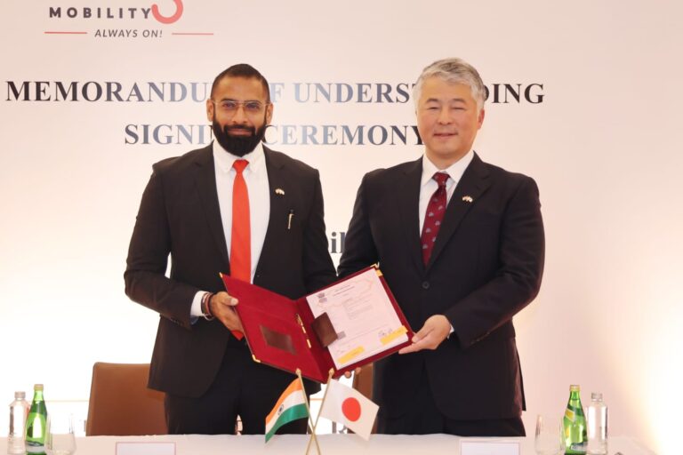 भागो मोबिलिटी ने होंडा मोटरसाइकिल एंड स्कूटर इंडिया और होंडा पावर पैक एनर्जी इंडिया के साथ साझेदारी कर इंटेलिजेंट सस्टेनेबल मोबिलिटी ट्रांसपोर्ट प्लेटफॉर्म लॉन्च किया