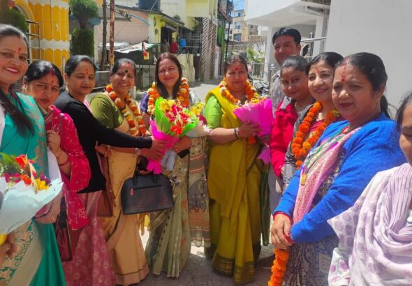 टिहरी जनपद में भाजपा महिला मोर्चा प्रदेश अध्यक्ष रुचि भट्ट का दो दिवसीय प्रवास सफलतापूर्वक संपन्न