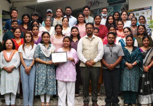 एडिफाई वर्ल्ड स्कूल को मिला "करियर्स 360" की "इंडियाज़ बेस्ट स्कूल्स 2026" में AAA+ रेटिंग का गौरव