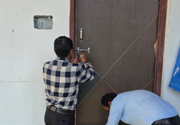 मसूरी-देहरादून विकास प्राधिकरण की अवैध निर्माण और प्लॉटिंग पर कार्रवाई, चार स्थानों पर चला अभियान